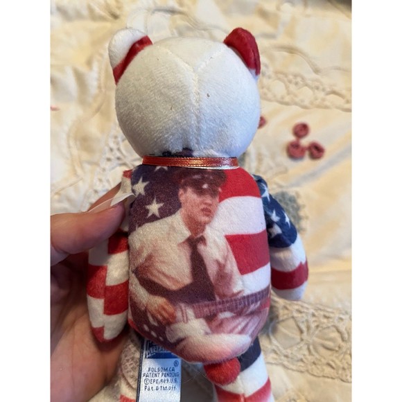 2004 Limited Edition Elvis G.I. Blues Teddy Bear - Picture 6 of 7